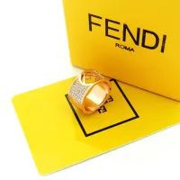Cheap Fendi Rings In Rose Gold #1390584 Replica Wholesale [$25.00 USD] [ITEM#1390584] on Replica Fendi Rings