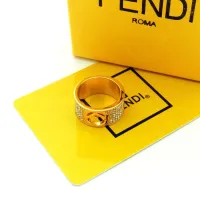 Cheap Fendi Rings In Gold #1390585 Replica Wholesale [$25.00 USD] [ITEM#1390585] on Replica Fendi Rings