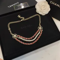 Cheap Chanel Necklaces For Women #1390603 Replica Wholesale [$42.00 USD] [ITEM#1390603] on Replica Chanel Necklaces