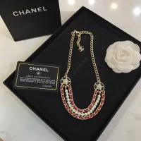 Cheap Chanel Necklaces For Women #1390603 Replica Wholesale [$42.00 USD] [ITEM#1390603] on Replica Chanel Necklaces