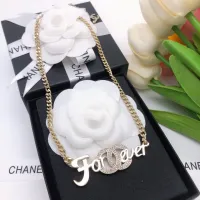 Cheap Chanel Necklaces #1390637 Replica Wholesale [$29.00 USD] [ITEM#1390637] on Replica Chanel Necklaces