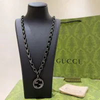 Cheap Gucci Necklaces #1390639 Replica Wholesale [$56.00 USD] [ITEM#1390639] on Replica Gucci Necklaces