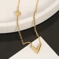Cheap Louis Vuitton Necklaces #1390648 Replica Wholesale [$27.00 USD] [ITEM#1390648] on Replica Louis Vuitton Necklaces