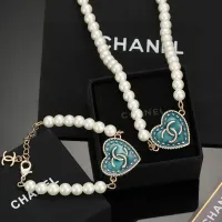 Cheap Chanel Jewelry Set For Women #1390652 Replica Wholesale [$52.00 USD] [ITEM#1390652] on Replica Chanel Jewelry Set