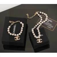 Cheap Chanel Jewelry Set For Women #1390653 Replica Wholesale [$52.00 USD] [ITEM#1390653] on Replica Chanel Jewelry Set