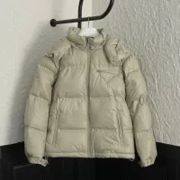 Cheap Prada Down Feather Coat Long Sleeved For Unisex #1390660 Replica Wholesale [$162.00 USD] [ITEM#1390660] on Replica Prada Down Feather Coat