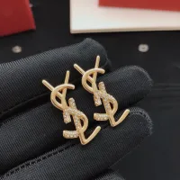 Cheap Yves Saint Laurent YSL Earrings For Women #1390766 Replica Wholesale [$29.00 USD] [ITEM#1390766] on Replica Yves Saint Laurent YSL Earrings