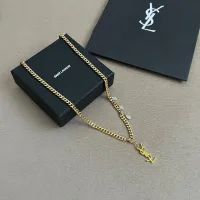Cheap Yves Saint Laurent YSL Necklaces For Women #1390773 Replica Wholesale [$29.00 USD] [ITEM#1390773] on Replica Yves Saint Laurent YSL Necklaces