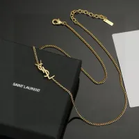 Cheap Yves Saint Laurent YSL Necklaces #1390782 Replica Wholesale [$29.00 USD] [ITEM#1390782] on Replica Yves Saint Laurent YSL Necklaces