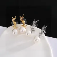 Cheap Yves Saint Laurent YSL Earrings For Women #1390812 Replica Wholesale [$25.00 USD] [ITEM#1390812] on Replica Yves Saint Laurent YSL Earrings