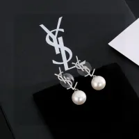 Cheap Yves Saint Laurent YSL Earrings For Women #1390813 Replica Wholesale [$25.00 USD] [ITEM#1390813] on Replica Yves Saint Laurent YSL Earrings