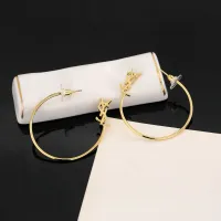 Cheap Yves Saint Laurent YSL Earrings For Women #1390815 Replica Wholesale [$27.00 USD] [ITEM#1390815] on Replica Yves Saint Laurent YSL Earrings