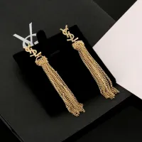 Cheap Yves Saint Laurent YSL Earrings For Women #1390817 Replica Wholesale [$29.00 USD] [ITEM#1390817] on Replica Yves Saint Laurent YSL Earrings