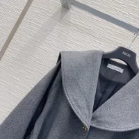 Cheap Christian Dior Coats Long Sleeved For Women #1390891 Replica Wholesale [$108.00 USD] [ITEM#1390891] on Replica Christian Dior Coats