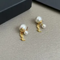 Cheap Yves Saint Laurent YSL Earrings For Women #1390892 Replica Wholesale [$38.00 USD] [ITEM#1390892] on Replica Yves Saint Laurent YSL Earrings