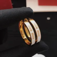 Cheap MIU MIU Earrings For Women #1390895 Replica Wholesale [$29.00 USD] [ITEM#1390895] on Replica MIU MIU Earrings