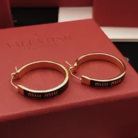 Cheap MIU MIU Earrings For Women #1390897 Replica Wholesale [$29.00 USD] [ITEM#1390897] on Replica MIU MIU Earrings