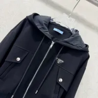 Cheap Prada Jackets Long Sleeved For Women #1390905 Replica Wholesale [$132.00 USD] [ITEM#1390905] on Replica Prada Jackets