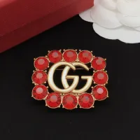 Cheap Gucci Brooches For Women #1390922 Replica Wholesale [$32.00 USD] [ITEM#1390922] on Replica Gucci Brooches