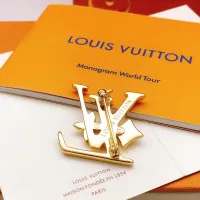 Cheap Louis Vuitton LV Brooches For Women #1390938 Replica Wholesale [$29.00 USD] [ITEM#1390938] on Replica Louis Vuitton LV Brooches