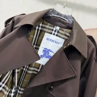 Cheap Burberry Trench Coat Long Sleeved For Women #1390952 Replica Wholesale [$165.00 USD] [ITEM#1390952] on Replica Burberry Trench Coat