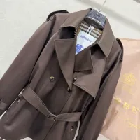 Cheap Burberry Trench Coat Long Sleeved For Women #1390952 Replica Wholesale [$165.00 USD] [ITEM#1390952] on Replica Burberry Trench Coat