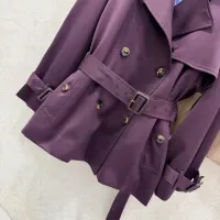 Cheap Burberry Trench Coat Long Sleeved For Women #1390953 Replica Wholesale [$165.00 USD] [ITEM#1390953] on Replica Burberry Trench Coat