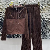 Cheap Fendi Tracksuits Long Sleeved For Women #1390964 Replica Wholesale [$105.00 USD] [ITEM#1390964] on Replica Fendi Tracksuits