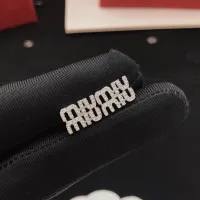 Cheap MIU MIU Earrings For Women #1390971 Replica Wholesale [$29.00 USD] [ITEM#1390971] on Replica MIU MIU Earrings