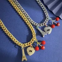 Cheap Valentino Necklaces For Women #1391014 Replica Wholesale [$45.00 USD] [ITEM#1391014] on Replica Valentino Necklaces