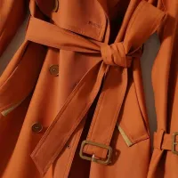 Cheap Burberry Trench Coat Long Sleeved For Women #1391095 Replica Wholesale [$132.00 USD] [ITEM#1391095] on Replica Burberry Trench Coat