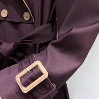 Cheap Burberry Trench Coat Long Sleeved For Women #1391098 Replica Wholesale [$132.00 USD] [ITEM#1391098] on Replica Burberry Trench Coat