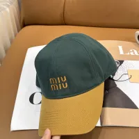 Cheap MIU MIU Caps #1391119 Replica Wholesale [$27.00 USD] [ITEM#1391119] on Replica MIU MIU Caps