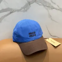 Cheap MIU MIU Caps #1391120 Replica Wholesale [$27.00 USD] [ITEM#1391120] on Replica MIU MIU Caps
