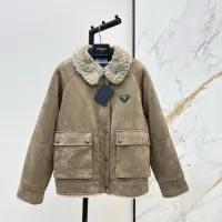 Cheap Prada Jackets Long Sleeved For Women #1391136 Replica Wholesale [$162.00 USD] [ITEM#1391136] on Replica Prada Jackets