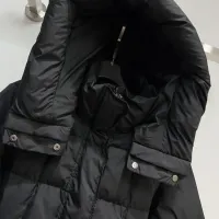 Cheap Prada Down Feather Coat Long Sleeved For Women #1391144 Replica Wholesale [$128.00 USD] [ITEM#1391144] on Replica Prada Down Feather Coat