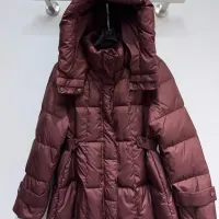Cheap Prada Down Feather Coat Long Sleeved For Women #1391146 Replica Wholesale [$128.00 USD] [ITEM#1391146] on Replica Prada Down Feather Coat