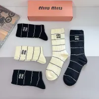 Cheap MIU MIU Socks #1391162 Replica Wholesale [$29.00 USD] [ITEM#1391162] on Replica MIU MIU Socks