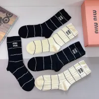 Cheap MIU MIU Socks #1391162 Replica Wholesale [$29.00 USD] [ITEM#1391162] on Replica MIU MIU Socks