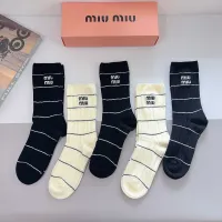 Cheap MIU MIU Socks #1391162 Replica Wholesale [$29.00 USD] [ITEM#1391162] on Replica MIU MIU Socks