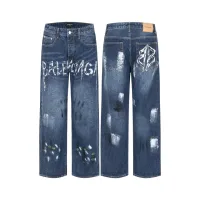 Cheap Balenciaga Jeans For Unisex #1391429 Replica Wholesale [$80.00 USD] [ITEM#1391429] on Replica Balenciaga Jeans