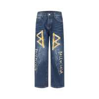 Cheap Balenciaga Jeans For Unisex #1391443 Replica Wholesale [$80.00 USD] [ITEM#1391443] on Replica Balenciaga Jeans