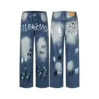Cheap Balenciaga Jeans For Unisex #1391446 Replica Wholesale [$80.00 USD] [ITEM#1391446] on Replica Balenciaga Jeans