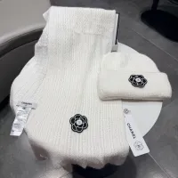 Cheap Chanel Hat and Scarf Set #1391451 Replica Wholesale [$64.00 USD] [ITEM#1391451] on Replica Chanel Hat and Scarf and Glove Set