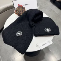 Cheap Chanel Hat and Scarf Set #1391453 Replica Wholesale [$64.00 USD] [ITEM#1391453] on Replica Chanel Hat and Scarf and Glove Set