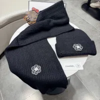 Cheap Chanel Hat and Scarf Set #1391453 Replica Wholesale [$64.00 USD] [ITEM#1391453] on Replica Chanel Hat and Scarf and Glove Set
