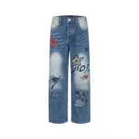 Cheap Dolce &amp; Gabbana D&amp;G Jeans For Unisex #1391454 Replica Wholesale [$80.00 USD] [ITEM#1391454] on Replica Dolce &amp; Gabbana D&amp;G Jeans