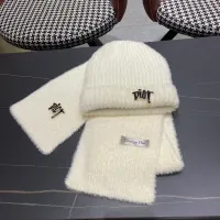 Cheap Christian Dior Hat and Scarf Set #1391458 Replica Wholesale [$52.00 USD] [ITEM#1391458] on Replica Christian Dior Hat and Scarf and Glove Set