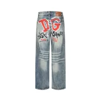 Cheap Dolce &amp; Gabbana D&amp;G Jeans For Unisex #1391463 Replica Wholesale [$80.00 USD] [ITEM#1391463] on Replica Dolce &amp; Gabbana D&amp;G Jeans