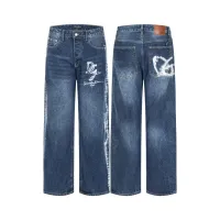 Cheap Dolce &amp; Gabbana D&amp;G Jeans For Unisex #1391465 Replica Wholesale [$80.00 USD] [ITEM#1391465] on Replica Dolce &amp; Gabbana D&amp;G Jeans